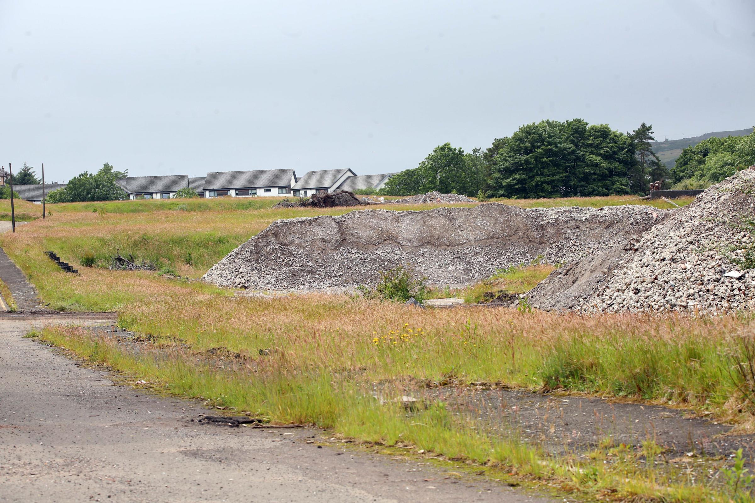 Toxic soil plan for Greenock social housing landscaping project