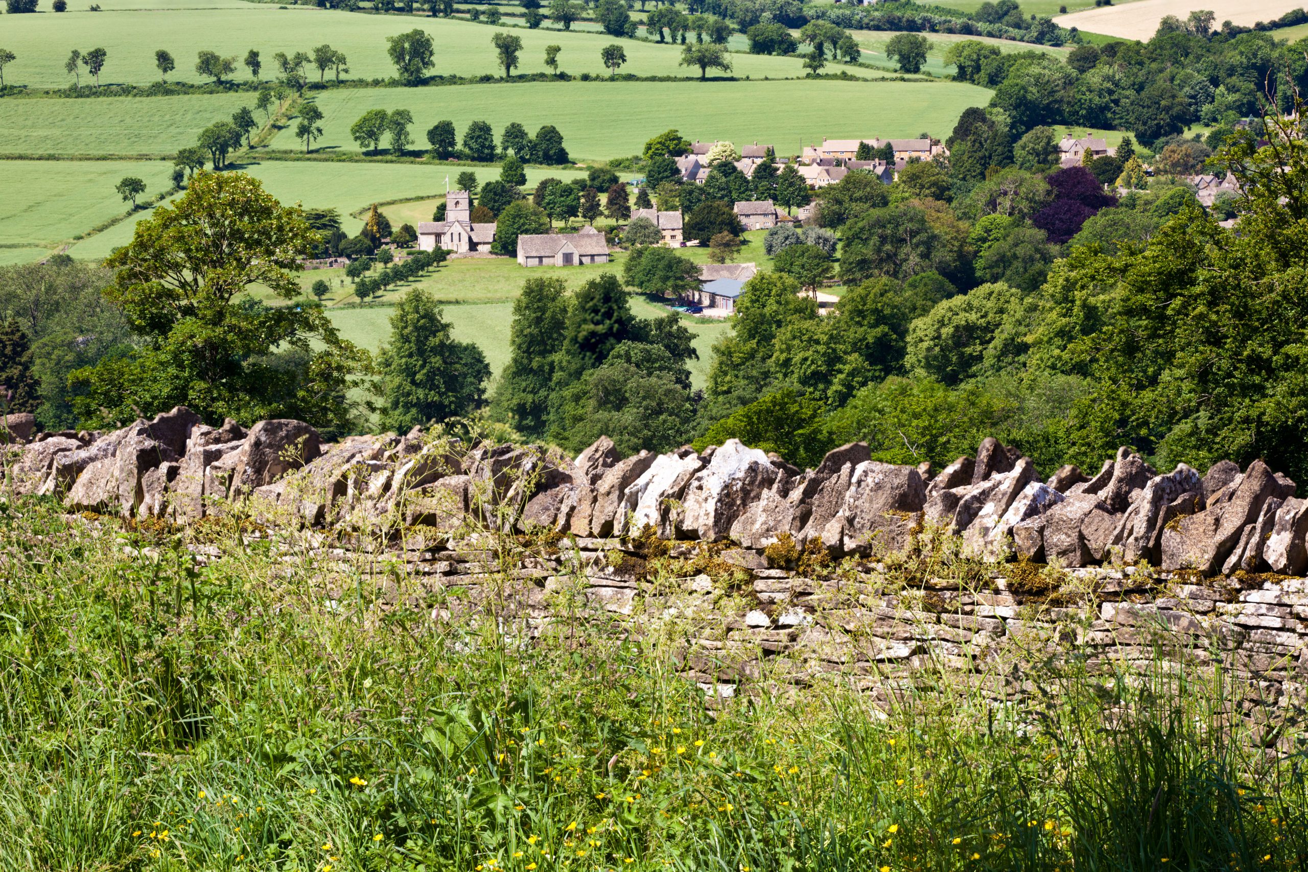 A driving tour of the Cotswolds: Chickens, sheep, and dry-stone walls as long as the Great Wall of China
