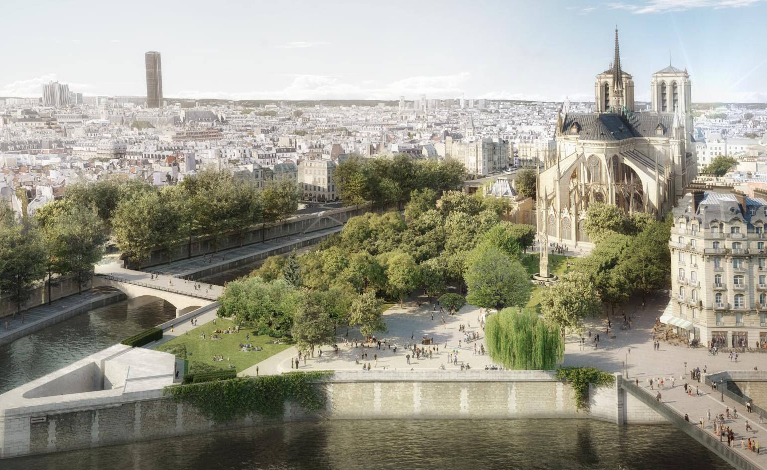Landscape architect Bas Smets on re-landscaping Notre-Dame