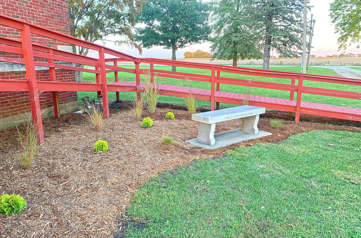 The Berea Ag 4-H club used a $500 grant to spruce up and replace landscaping at Berea Christian Church.