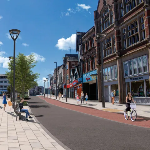 Charcon Hard Landscaping wins contract to supply sustainable products to the ongoing redevelopment of Derby City Centre