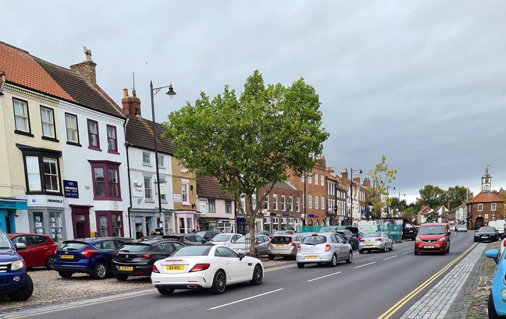 Yarm High Street: Plans for new paving, seating and landscaping